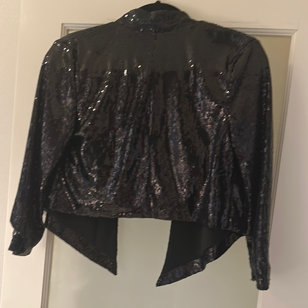 Black Sequin Jacket - image 3